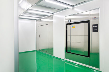 dusty free clean room